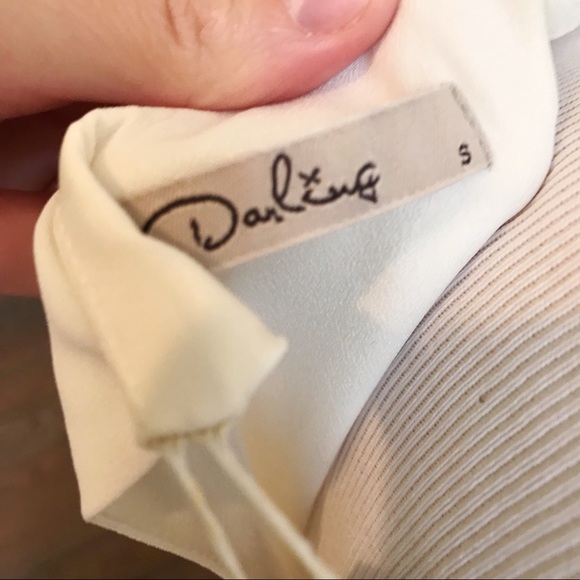 White Long sleeve Dress | Darling | Anthropologie - Picture 4 of 8